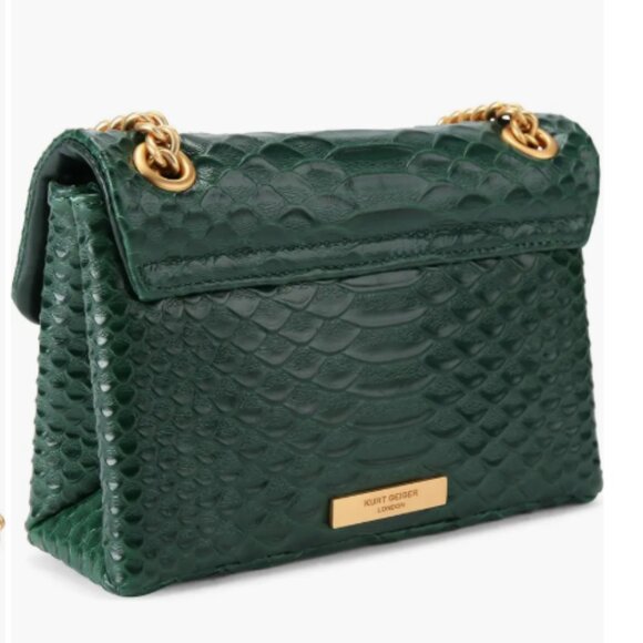 Kurt Geiger Mini Kensington Convertible Leather Crossbody Bag NWT - Picture 2 of 5